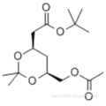 tert-Butyl (4R-cis)-6-[(acetyloxy)methyl]-2,2-dimethyl-1,3-dioxane-4-acetate CAS 154026-95-6